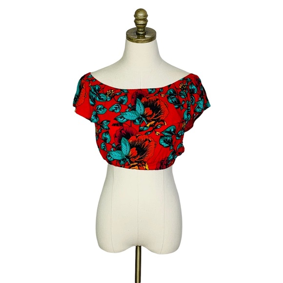 MINKPINK Tropical Dream Crop Top MEDIUM - Picture 2 of 10